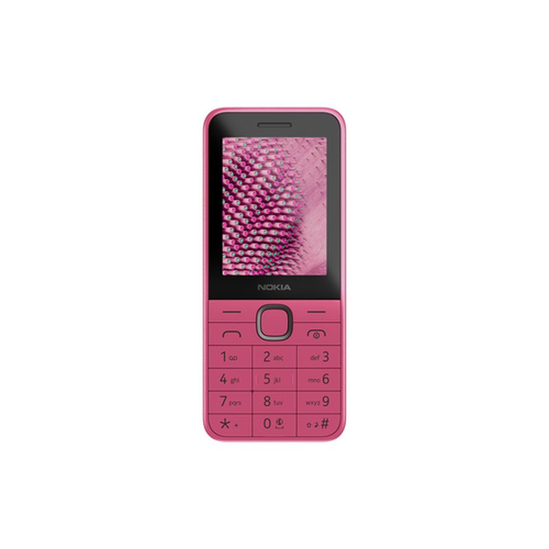 HMD Nokia 225 (2024) 6,1 cm (2.4") 91 g Rosa Característica del teléfono HMD Nokia 225 (2024) 6,1 cm (2.4") 91 g Rosa Característica del teléfono