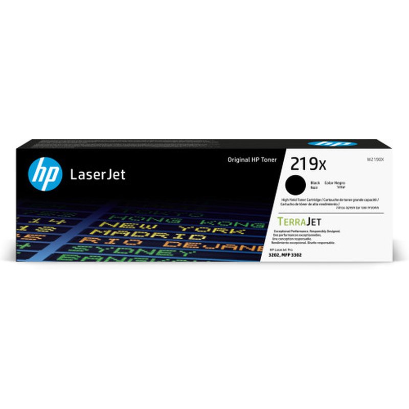 HP Cartucho de Tóner Original LaserJet 219X de alta capacidad negro HP Cartucho de Tóner Original LaserJet 219X de alta capacidad negro