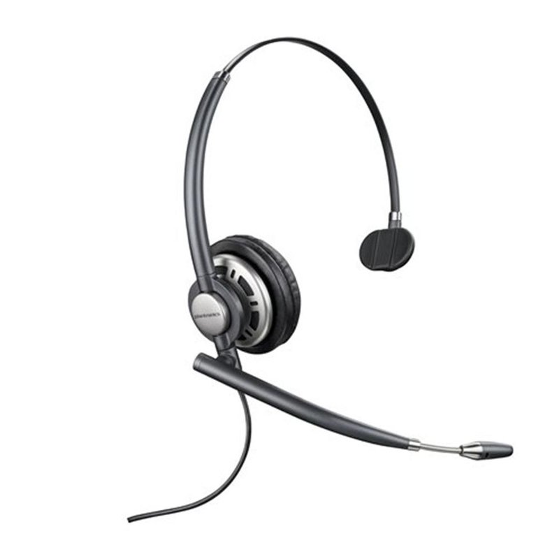 HP HW710 Auriculares Alámbrico Diadema Oficina/Centro de llamadas USB tipo A Negro, Plata