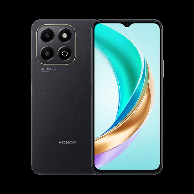 Honor X6b 16,7 cm (6.56") SIM doble Android 14 4G USB Tipo C 4 GB 128 GB 5200 mAh Negro