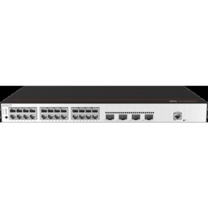 Huawei CloudEngine S5735-L24P4S-A-V2 Gestionado L3 Gigabit Ethernet (10/100/1000) Energía sobre Ethernet (PoE) 1U Negro, Plata