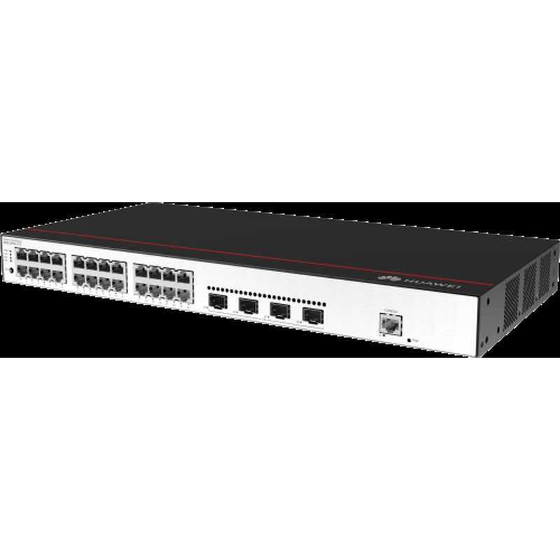 Huawei CloudEngine S5735-L24P4S-A-V2 Gestionado L3 Gigabit Ethernet (10/100/1000) Energía sobre Ethernet (PoE) 1U Negro, Plata - Imagen 4