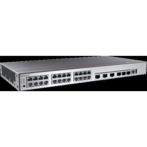 Huawei CloudEngine S5735-L24P4XE-A-V2 Gestionado L3 Gigabit Ethernet (10/100/1000) Energía sobre Ethernet (PoE) 1U Negro, Plata