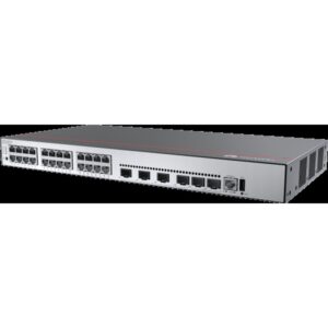 Huawei CloudEngine S5735-L24P4XE-A-V2 Gestionado L3 Gigabit Ethernet (10/100/1000) Energía sobre Ethernet (PoE) 1U Negro, Plata