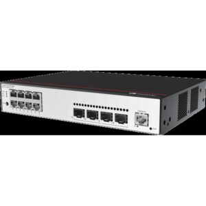 Huawei CloudEngine S5735-L8T4S-A-V2 Gestionado L3 Gigabit Ethernet (10/100/1000) 1U Negro, Plata
