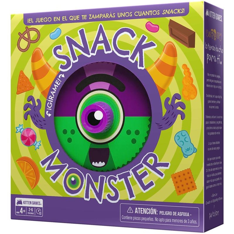 Juego Mesa Snack Monster Juego Mesa Snack Monster