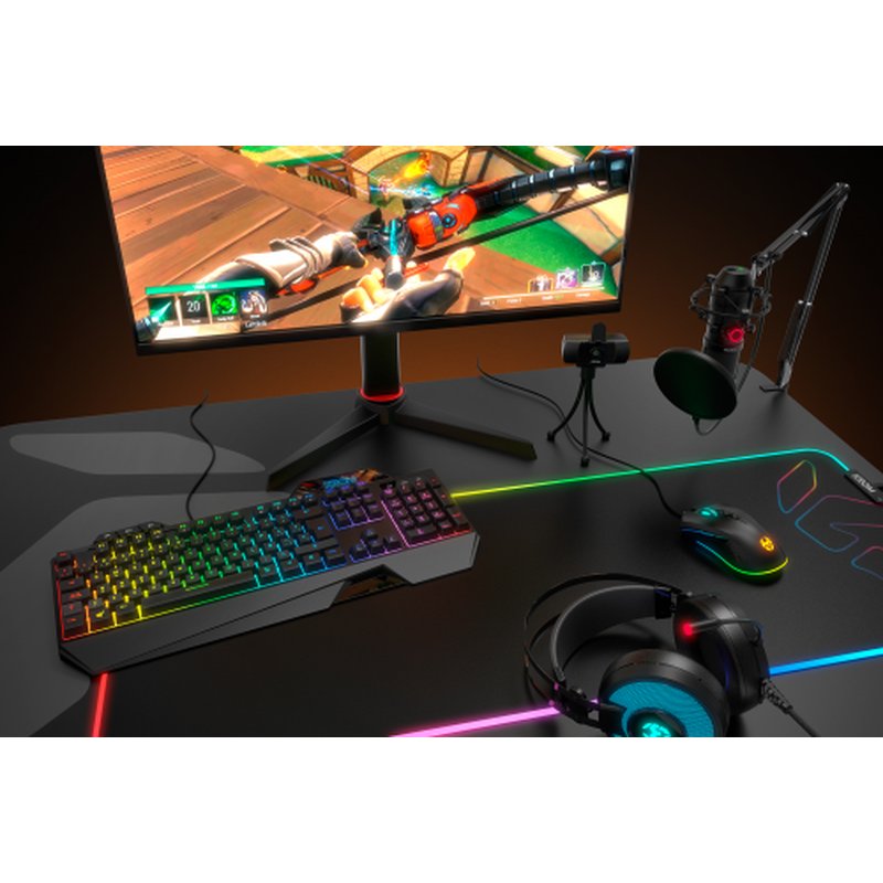 Krom Kam cámara web 1920 x 1080 Pixeles USB 2.0 Negro - Imagen 10