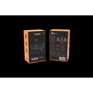 Krom Kam cámara web 1920 x 1080 Pixeles USB 2.0 Negro