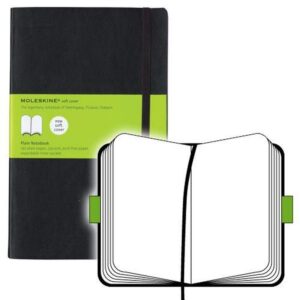 LIBRETA CLASICA TAPA BLANDA NEGRA L (13X21CM) LISA MOLESKINE QP618