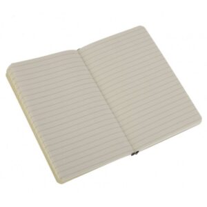 LIBRETA CLASICA TAPA BLANDA NEGRA P (9X14CM) RAYADA MOLESKINE QP611