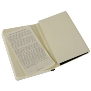LIBRETA CLASICA TAPA BLANDA NEGRA P (9X14CM) RAYADA MOLESKINE QP611