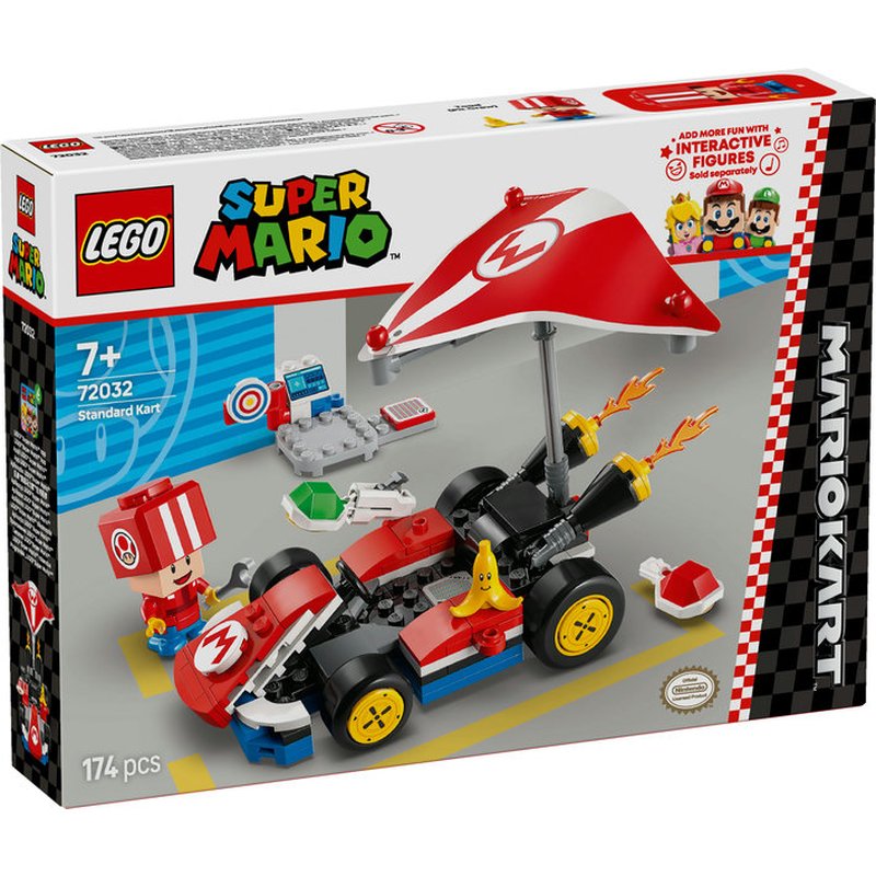 Lego Mario Kart: Kart Estandar Lego Mario Kart: Kart Estandar