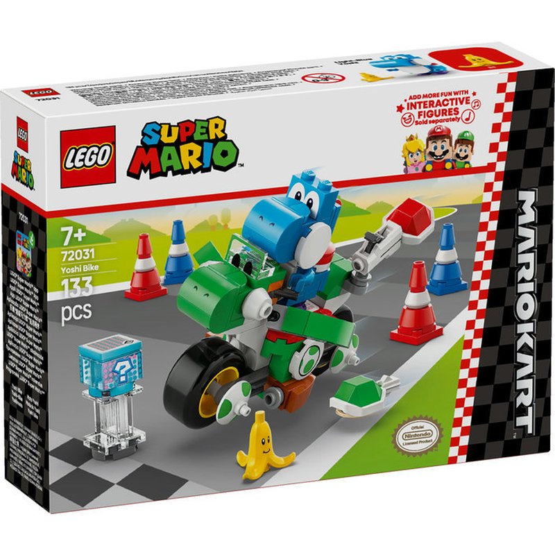 Lego Mario Kart Moto Yoshi Lego Mario Kart Moto Yoshi