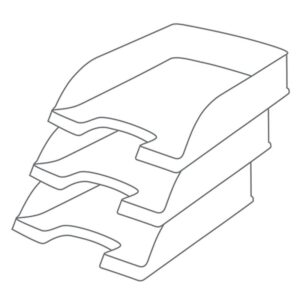 Leitz 52275095 Poliestireno Azul