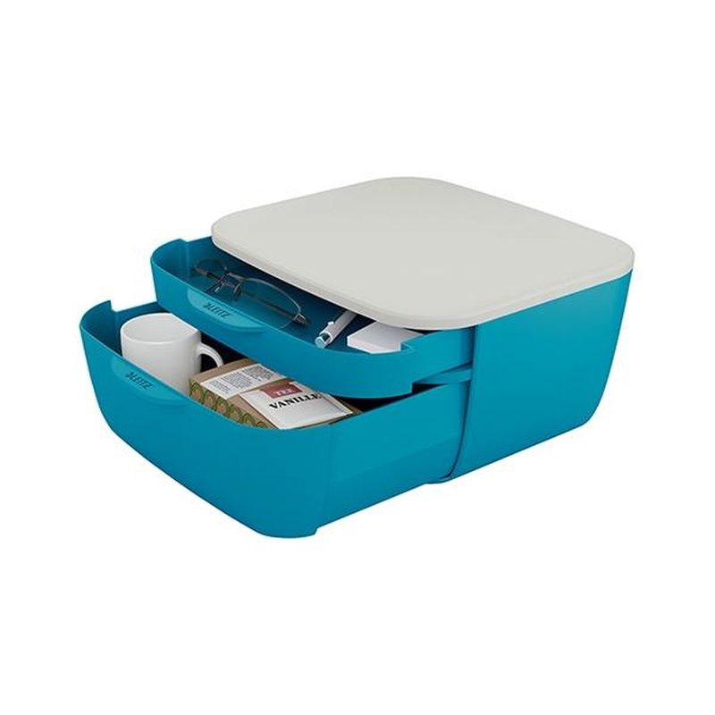 Leitz 53570061 bandeja de escritorio/organizador Poliestireno (PS) Azul, Blanco