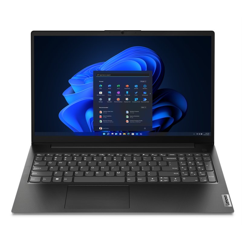 Lenovo V V15 G4 AMN RYZ 3-7320U 8GB 256GB W11 Portátil 39,6 cm (15.6") Full HD AMD Ryzen™ 3 LPDDR5-SDRAM SSD Wi-Fi 5 (802.11ac) Windows 11 Pro Negro