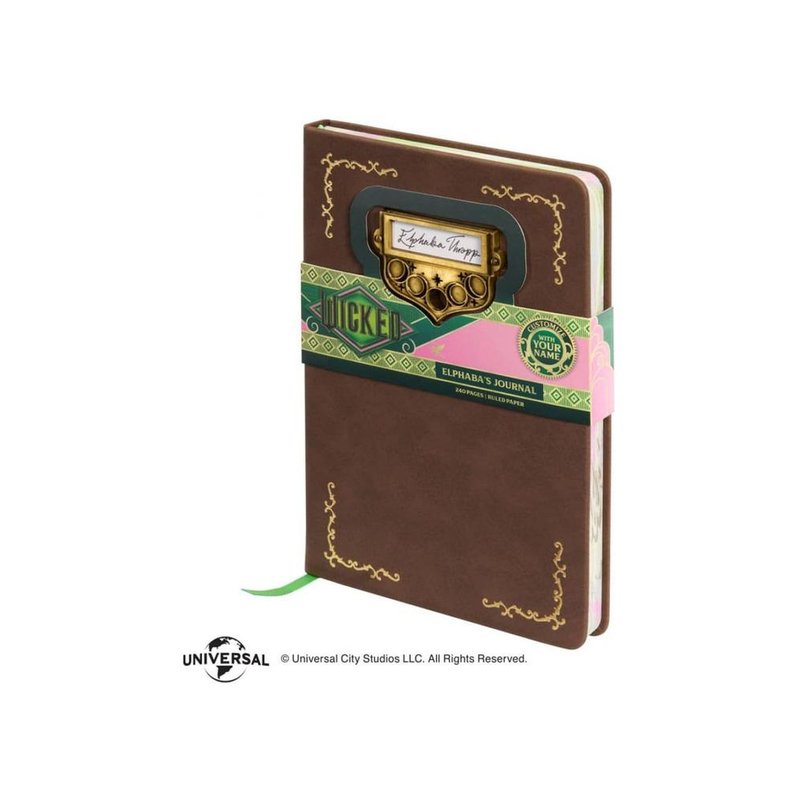 Libreta The Noble Collection Wicked El Libreta The Noble Collection Wicked El