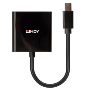 Alternative view of Lindy 41736 cambiador de género para cable Mini DisplayPort DVI-D Negro