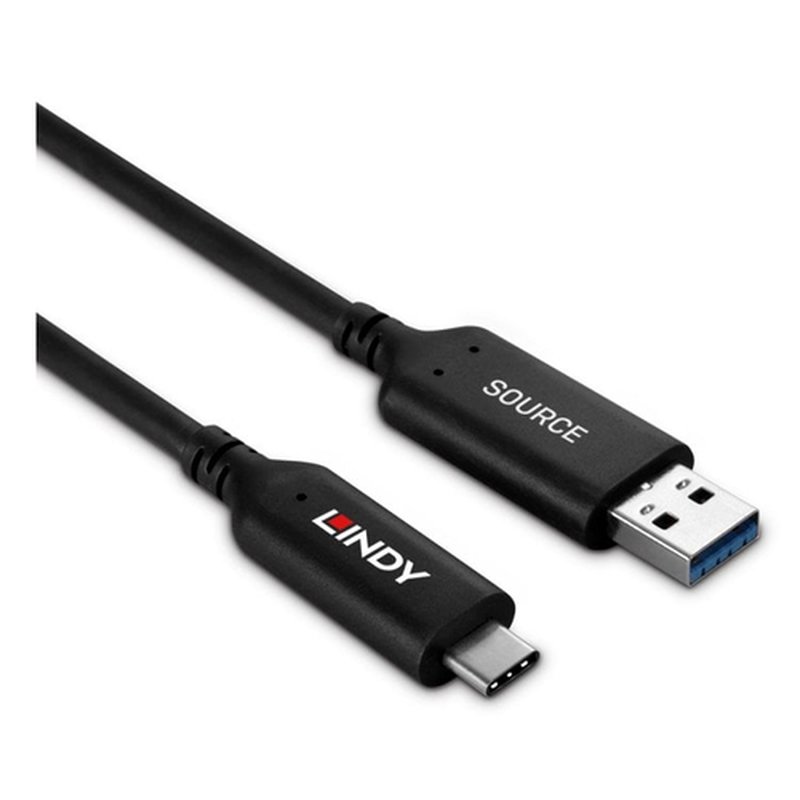 Lindy 43395 cable USB USB 3.2 Gen 1 (3.1 Gen 1) 10 m USB A USB C Negro Lindy 43395 cable USB USB 3.2 Gen 1 (3.1 Gen 1) 10 m USB A USB C Negro - Imagen 4