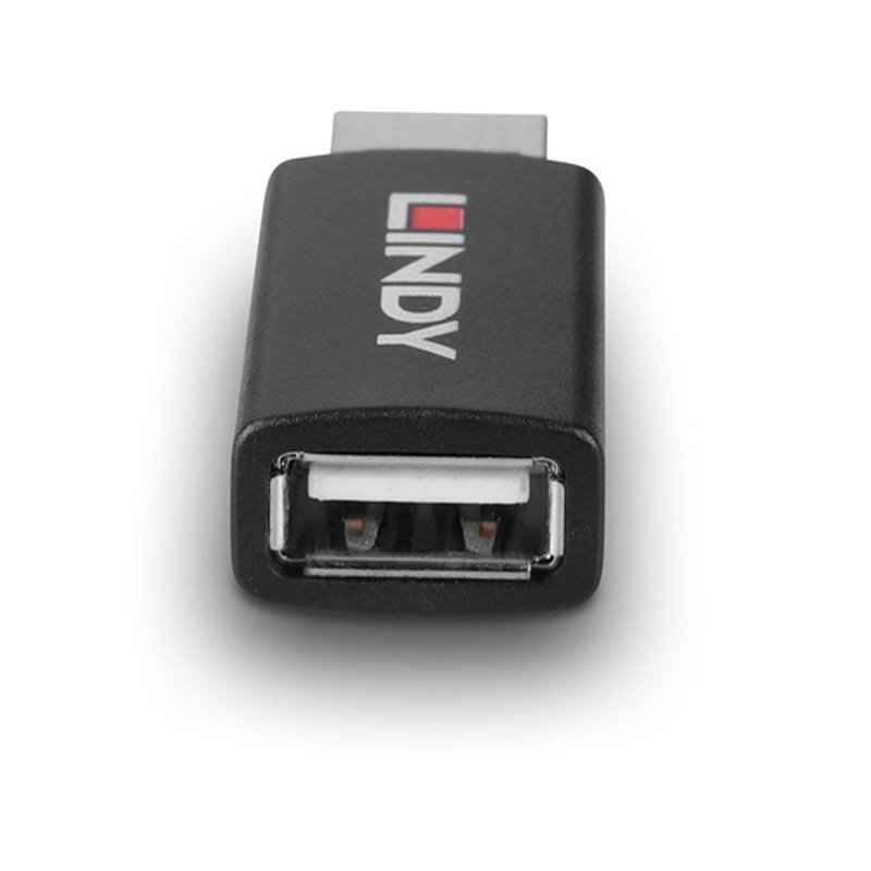 Lindy 71263 cambiador de género para cable USB Type A Negro Lindy 71263 cambiador de género para cable USB Type A Negro - Imagen 4