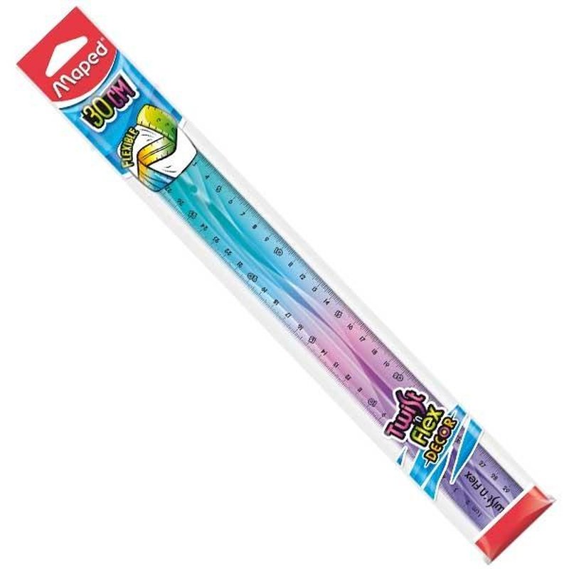 MAPED REGLA FLEXIBLE TWIST'N FLEX 30CM MAPED REGLA FLEXIBLE TWIST'N FLEX 30CM
