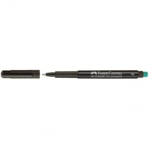 MARCADOR PERMANENTE MULTIMARK PUNTA FINA NEGRO FABER CASTELL 151399
