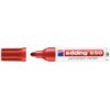 MARCADOR PERMANENTE PUNTA REDONDA 3-4MM 550 ROJO EDDING 550-02
