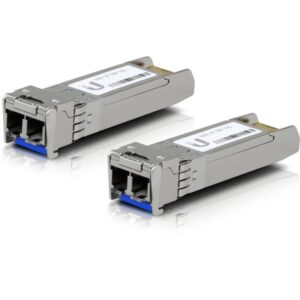 MODULO SFP+ UBIQUITI UACC-OM-SM-10G-D-2 UFIBER TRANSCEIVER SM 2PACK