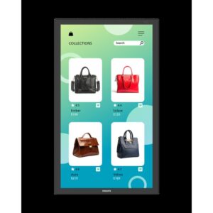 Philips 3000 series 32BDL3751T/00 pantalla de señalización Panel plano interactivo 80 cm (31.5") LCD Wifi 350 cd / m² Full HD Negro Pantalla táctil Procesador incorporado Android 24/7