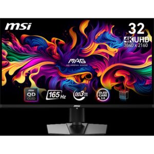 MSI MAG 321UP QD-OLED pantalla para PC 80 cm (31.5") 3840 x 2160 Pixeles 4K Ultra HD Negro