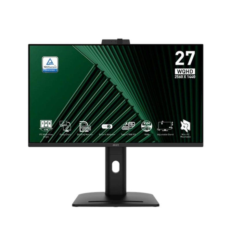 MSI Pro MP275QPDG pantalla para PC 68,6 cm (27") 2560 x 1440 Pixeles Dual WQHD Negro MSI Pro MP275QPDG pantalla para PC 68,6 cm (27") 2560 x 1440 Pixeles Dual WQHD Negro