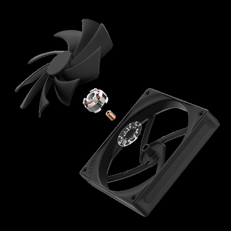 NZXT F140Q Carcasa del ordenador Ventilador 14 cm Negro 1 pieza(s) - Imagen 6