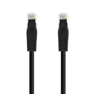 Alternative view of Nanocable Cable de red latiguillo RJ45 LSZH Cat.6A UTP AWG24, Negro, 3.0m