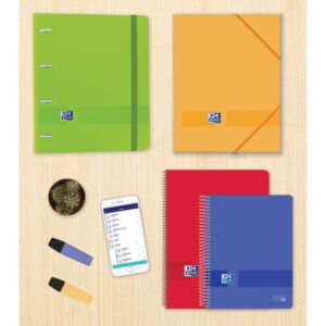 Oxford Live & Go carpeta de cartón A4+ Colores surtidos