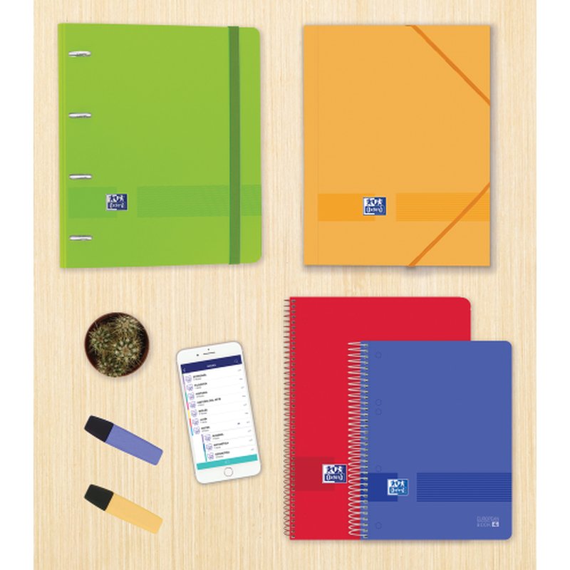 Oxford Live & Go carpeta de cartón A4+ Colores surtidos - Imagen 2