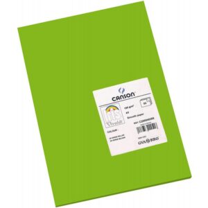 PACK 50 HOJAS CARTULINA IRIS A3 185G VERDE BILLAR CANSON C200040208