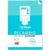 PACSA Recambio multitaladro 100h 70g cuadricula 4x4 folio