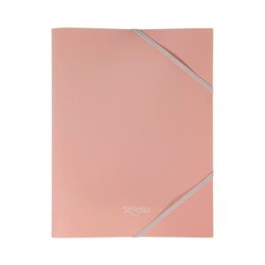 PARDO Carpeta gomas Pastel PP rosa