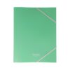 PARDO Carpeta gomas Pastel PP verde PARDO Carpeta gomas Pastel PP verde
