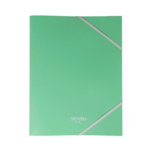 PARDO Carpeta gomas Pastel PP verde