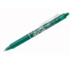 PILOT Boligrafo borrable retractil Frixion Clicker punta bola verde