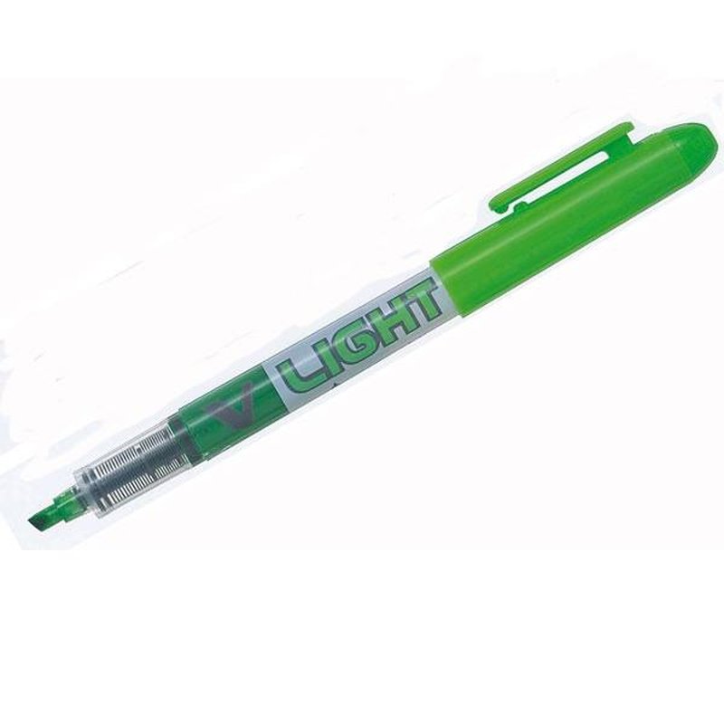 PILOT Marcador fluorescente V Liquid Light trazo 3,3mm verde