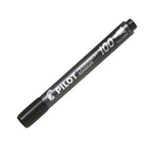 PILOT Marcador permanente SCA-100 punta conica trazo 1mm negro