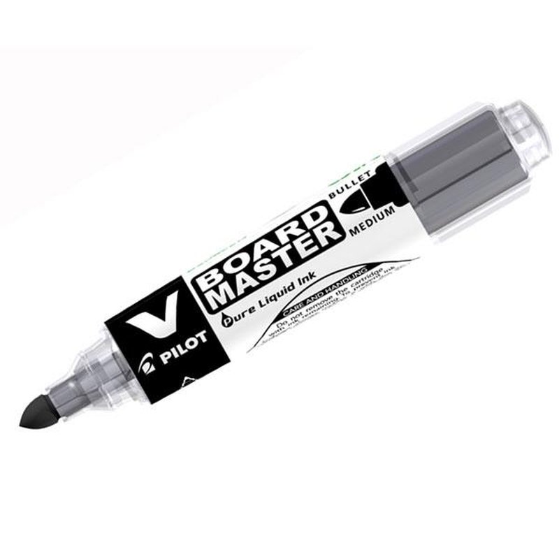 PILOT Marcador pizarra recargable Vboard Master Begreen punta conica trazo 2,3mm recargable negro