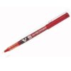 PILOT Rotulador V5 punta aguja trazo 0,3mm rojo