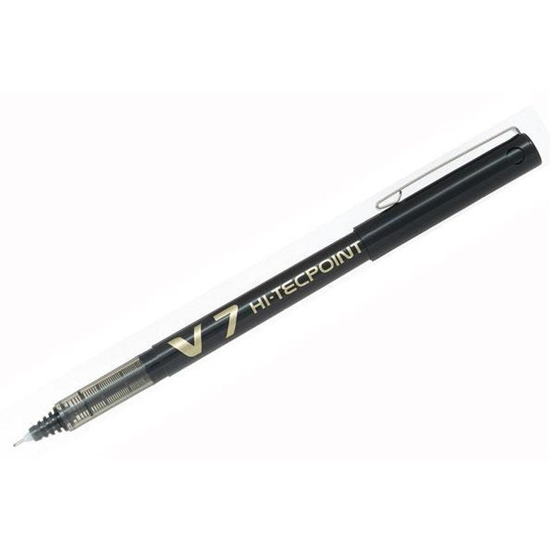 PILOT Rotulador V7 punta aguja trazo 0,5mm negro PILOT Rotulador V7 punta aguja trazo 0,5mm negro