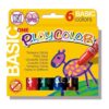 PLAYCOLOR C.6 TEMPERAS SOLI ONE BASIC COLORES SURTIDOS