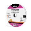 PLICO Cremallera textil autoadhesiva 25m hembra blanco
