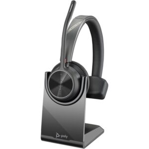 POLY Auriculares Voyager 4310 USB-C + llave BT700 + soporte de carga