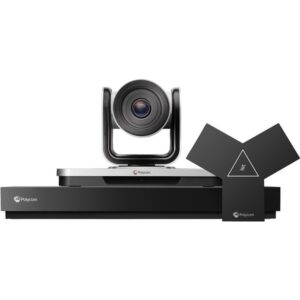 POLY Sistema de videoconferencia G7500 con kit EagleEyeIV 12x y sin radio ni cable de alimentación compatible con TAA